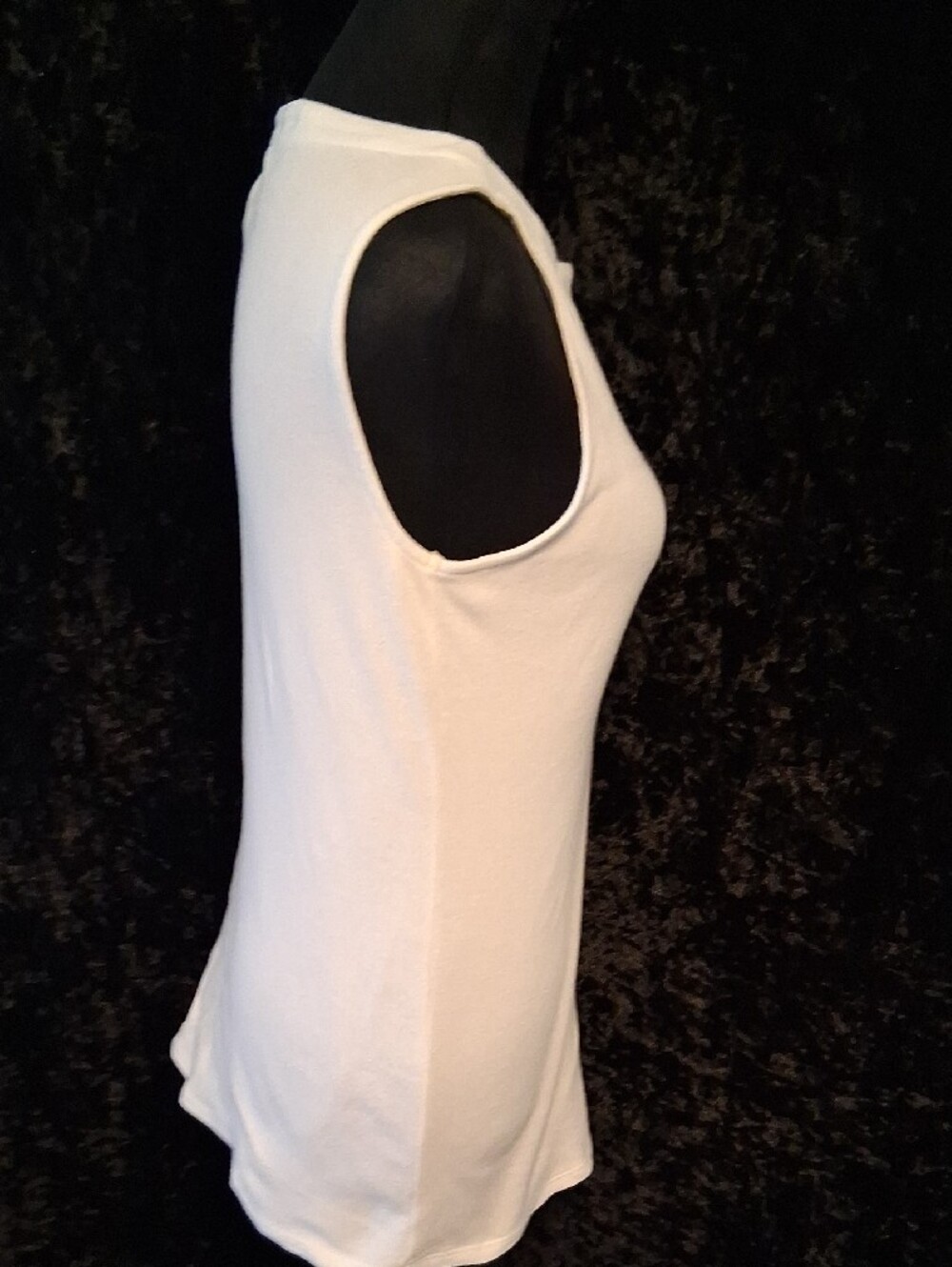 Croft & Barrow White Boatneck The Classic Tank Top XS - Picture 5 of 7